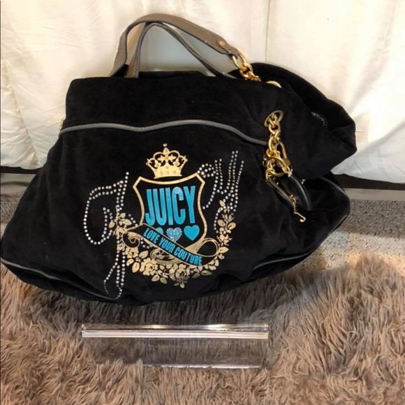 Juicy Couture Handbags - Juicy couture plush handbag